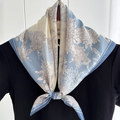 Square Scarf For Women Beach Scarf Fashion Lady Hair Head Bandana