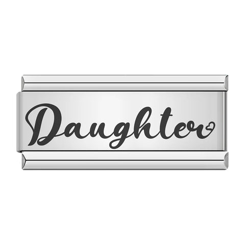 Love Mom Flower Paris Istanbul Long Charm Links