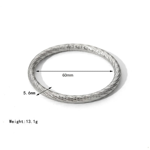 Stainless Steel Fashionable 18K Gold Plated Hollow Bracelet