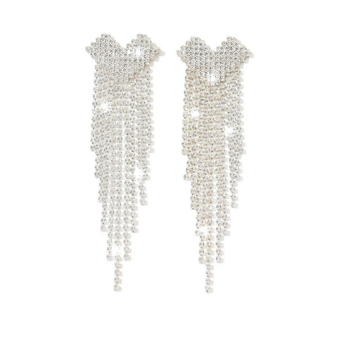 Super Flash Exquisite Korean Edition Evening Banquet High End Charm Earrings