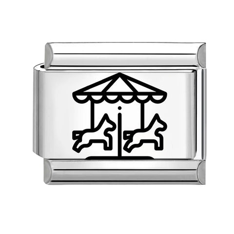 Laser Engraving Ferris Turtle Shark Star Charms