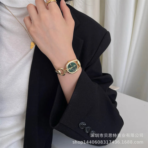 Vintage Bracelet Watch Light Luxury High-end Women's Quartz Watch