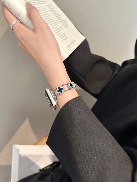 Stainless steel bracelet link For Apple Watch band Series 11/8/7/6/10 - 40/41/38/42/44/45/46mm Strap