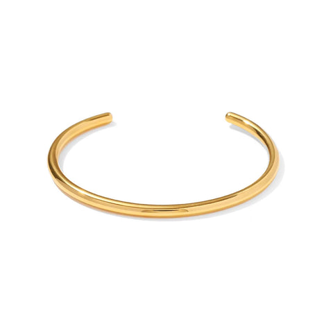 Stainless Steel Fashionable 18K Gold Plated Hollow Bracelet