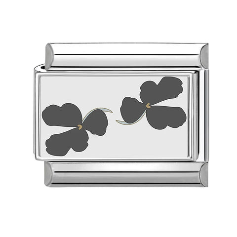 Grey Heart Cat Flower Skull Bead Italian Charm Links