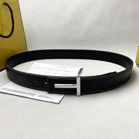 High Quality Luxury Brand Leather Business Men's Belt