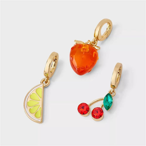 DIY zirconium inlaid gourmet sports pendant with gold plating and color retention