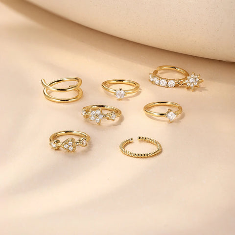 Sterling Silver Pierceing Nose Ring Simple Round Twist Rope Nose Ring Women