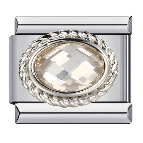 12 Birthstone Italian Charm Links