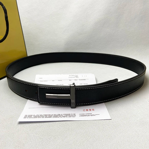 High Quality Luxury Brand Leather Business Men's Belt