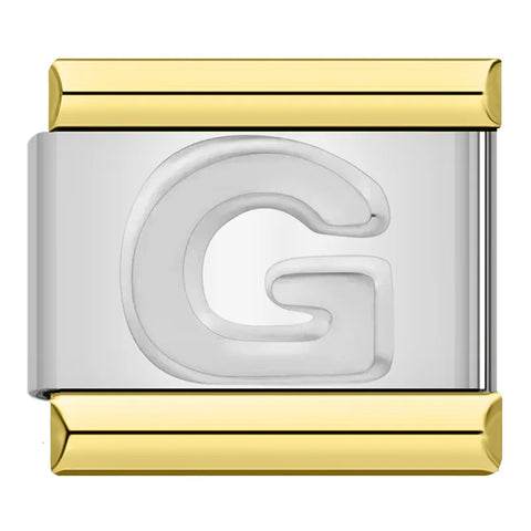 English Letters Italian Charm Links