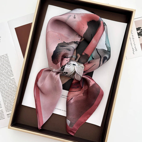 Square Scarf For Women Beach Scarf Fashion Lady Hair Head Bandana