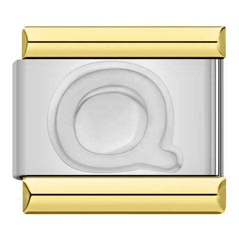 English Letters Italian Charm Links