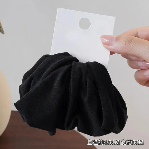 Elegant Satin Hair Scrunchies for Women Softer Than Elastic Bands Hair Rope Ponytail