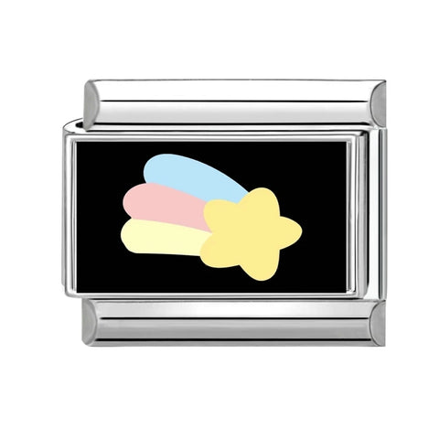 Black Heart Ship Flower Moon Cat Star Candy Charm Links