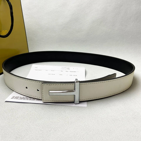 High Quality Luxury Brand Leather Business Men's Belt