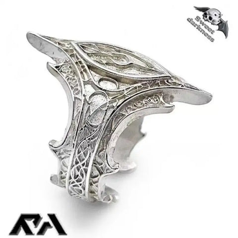 Vintage Personalized Irregular Pattern Gothic Style Open Ring Men Women Jewelry