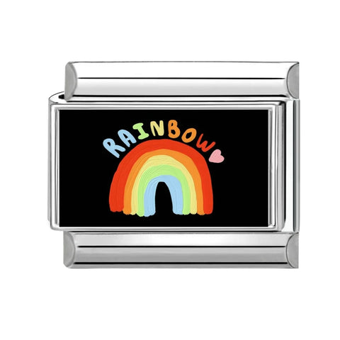 Black Heart Ship Flower Moon Cat Star Candy Charm Links