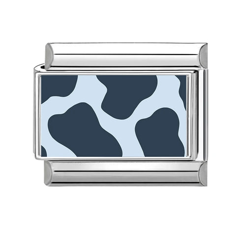 Grey Heart Cat Flower Skull Bead Italian Charm Links