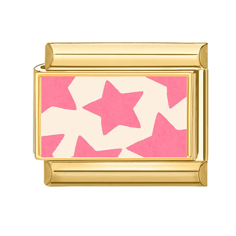 Golden Cute Lovely Cat Dogs Bow Cherry Tulip  Charm Links