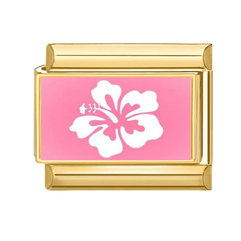 Golden Cute Lovely Cat Dogs Bow Cherry Tulip  Charm Links