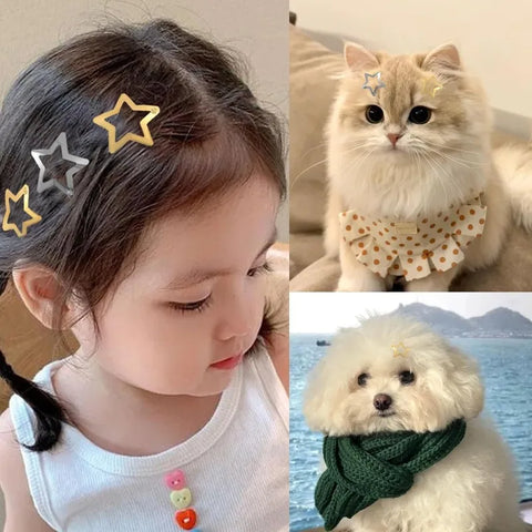 Star Bobby Pin Set (10/20/50PCS) Daily Versatile Party Design Simple and Exquisite