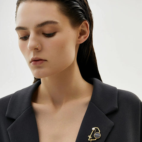 Stainless Steel Nose Rings for woman Hoop Nose Ring Earring CZ Body Ear Piercing Jewelry