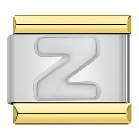 English Letters Italian Charm Links