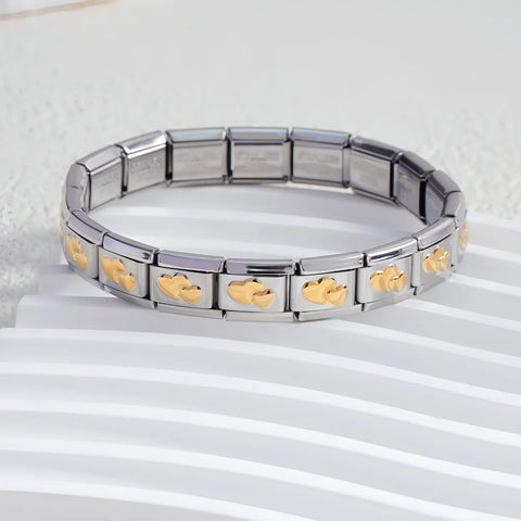 Love Butterfly Italian Charm  Bracelets