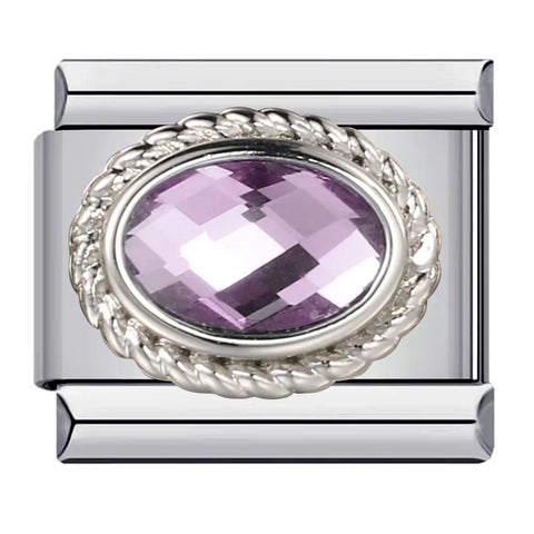 12 Birthstone Italian Charm Links