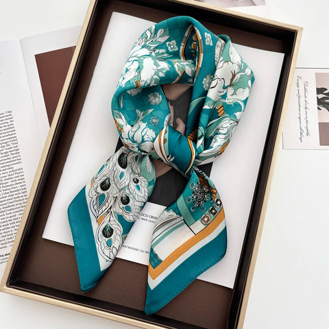 Square Scarf For Women Beach Scarf Fashion Lady Hair Head Bandana