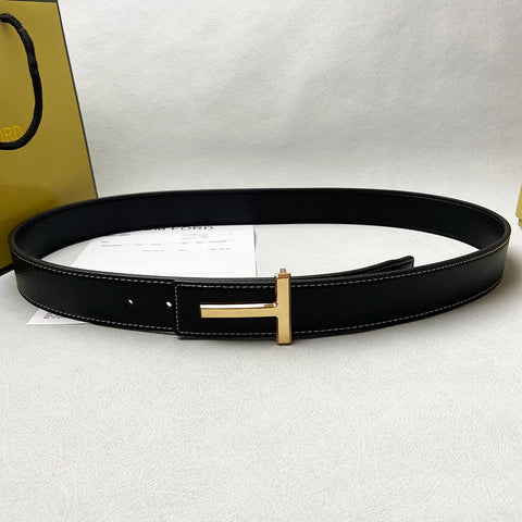 High Quality Luxury Brand Leather Business Men's Belt