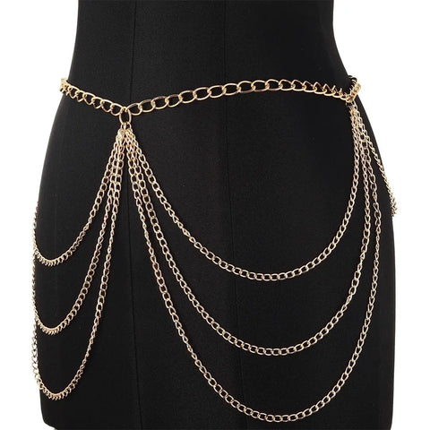 Sexy Rhienstone Waist Belly Chains Fashion Style Waist Belly Chains