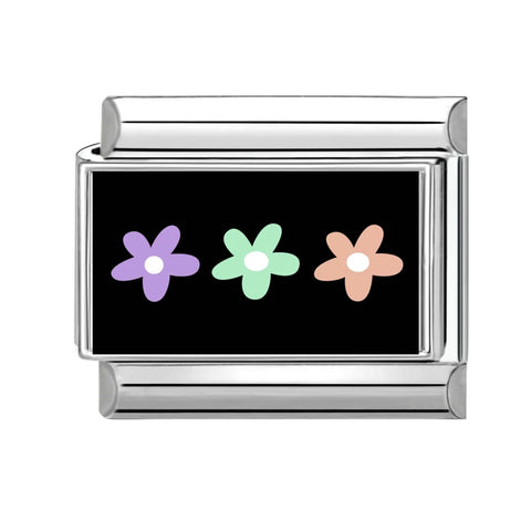 Black Heart Ship Flower Moon Cat Star Candy Charm Links