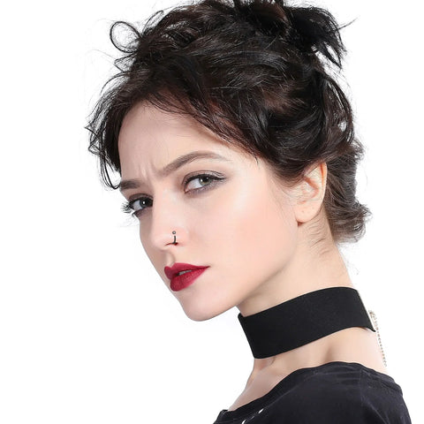 Stainless Steel Nose Rings for woman Hoop Nose Ring Earring CZ Body Ear Piercing Jewelry