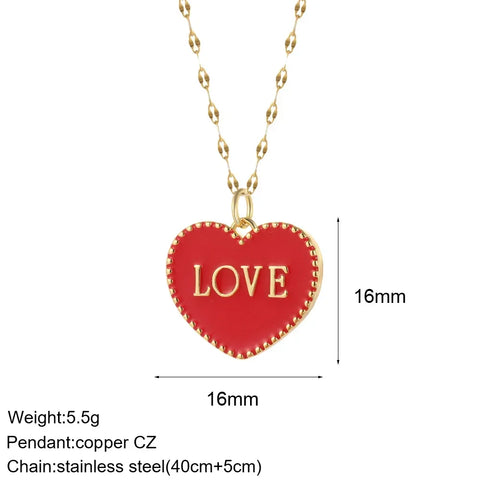 Heart Evil Blue Eye Sun Necklace for Women Cute Dog Bee Elephant Gold Color Pendant