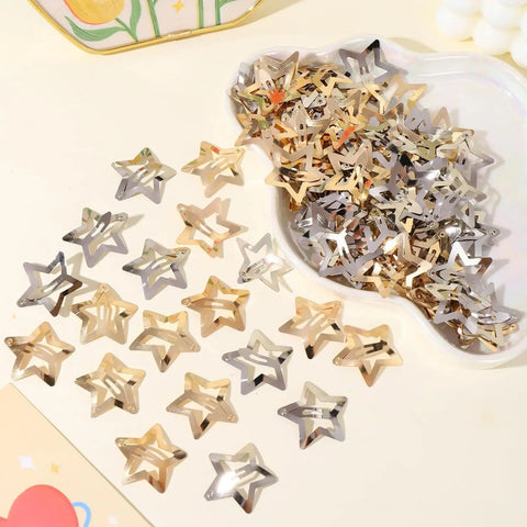 Star Bobby Pin Set (10/20/50PCS) Daily Versatile Party Design Simple and Exquisite