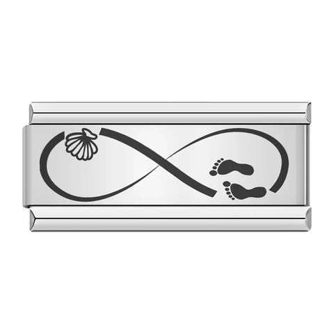 Love Mom Flower Paris Istanbul Long Charm Links