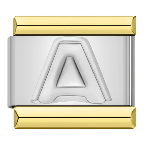 English Letters Italian Charm Links