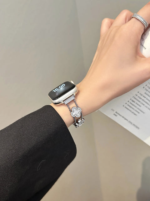 Stainless steel bracelet link For Apple Watch band Series 11/8/7/6/10 - 40/41/38/42/44/45/46mm Strap