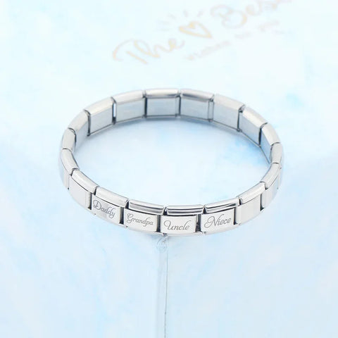 Daddy Mummy Son Wife Famlily  Charm Links