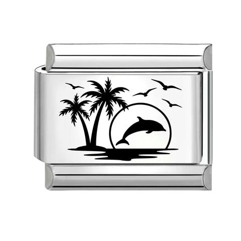 Laser Engraving Ferris Turtle Shark Star Charms