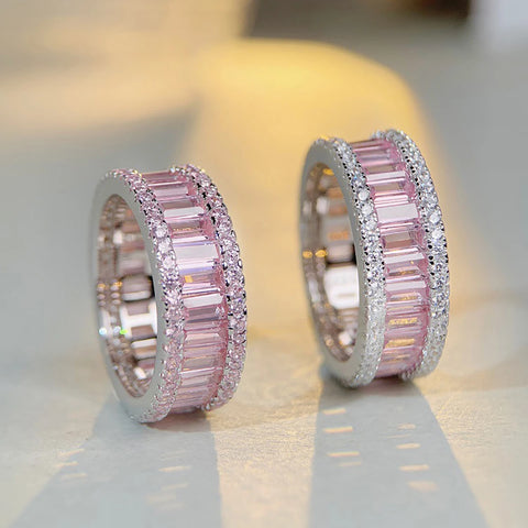 Sterling Silver Original Zircon Oval Fashion Ring for Women Gift Engagement Wedding Luxury