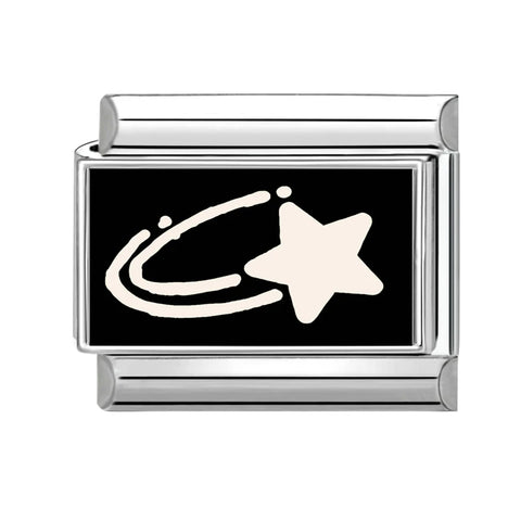 Black Heart Ship Flower Moon Cat Star Candy Charm Links