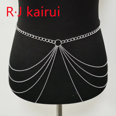Sexy Rhienstone Waist Belly Chains Fashion Style Waist Belly Chains