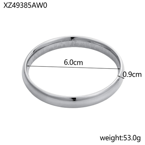 Stainless Steel Fashionable 18K Gold Plated Hollow Bracelet