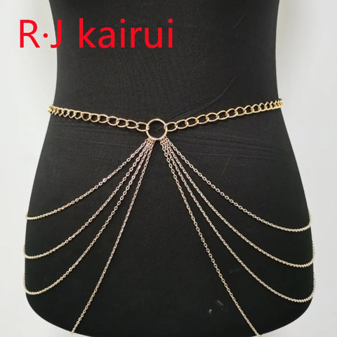 Sexy Rhienstone Waist Belly Chains Fashion Style Waist Belly Chains