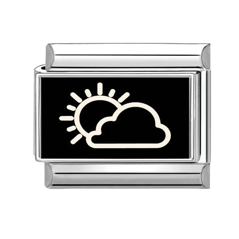 Black Heart Ship Flower Moon Cat Star Candy Charm Links