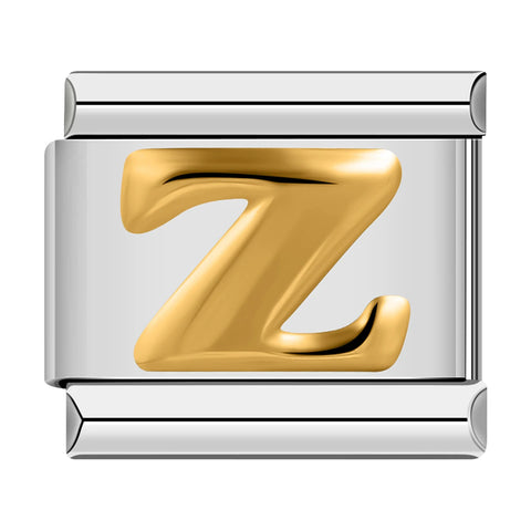 Alphabetic Italian Charm Links