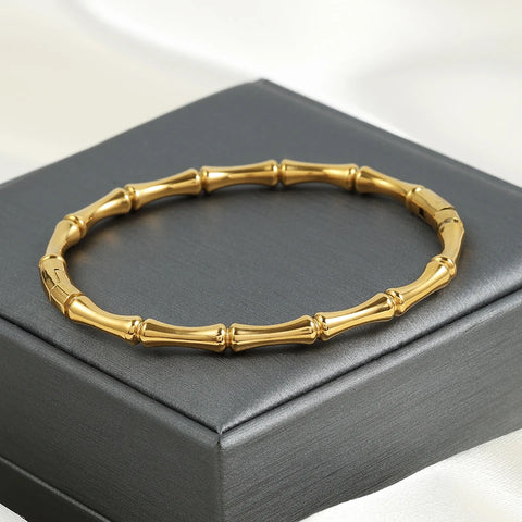 Waterproof Stainless Steel Cuff Bracelet Bangles for Women